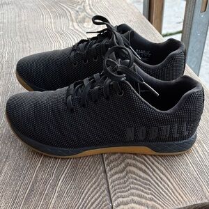 NOBULL Black Knit Training Shoes with Gum Sole